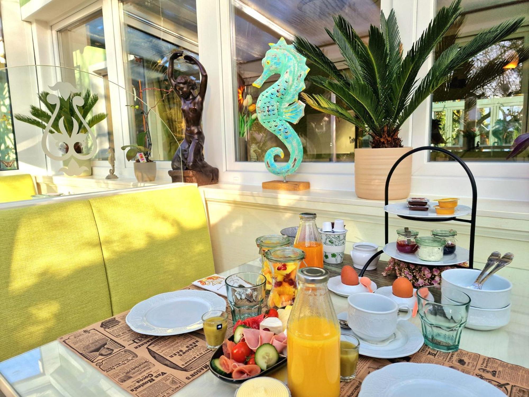 Hotel Garni Inselparadies 징스트 외부 사진